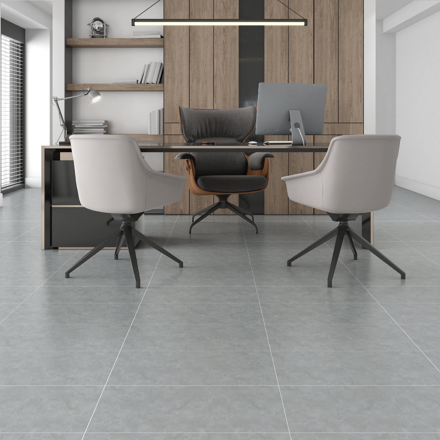 Concrete Grey Color Body Porcelain Tile