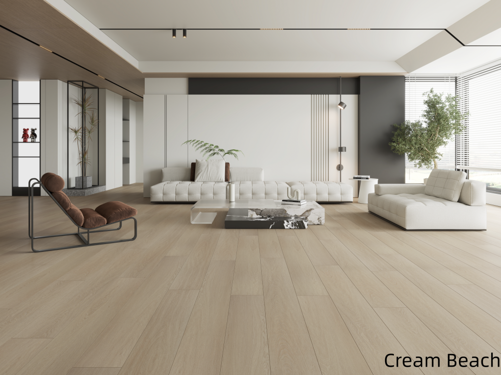 Cream Beach Waterproof SPC Flooring