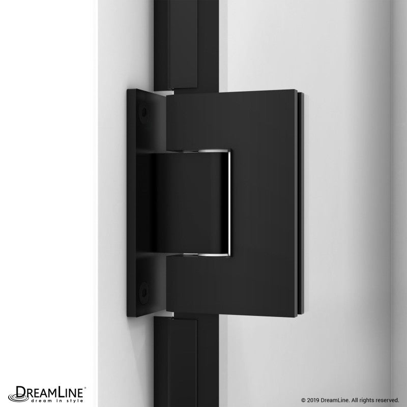 Unidoor Madrid Frameless Hinged Shower Door