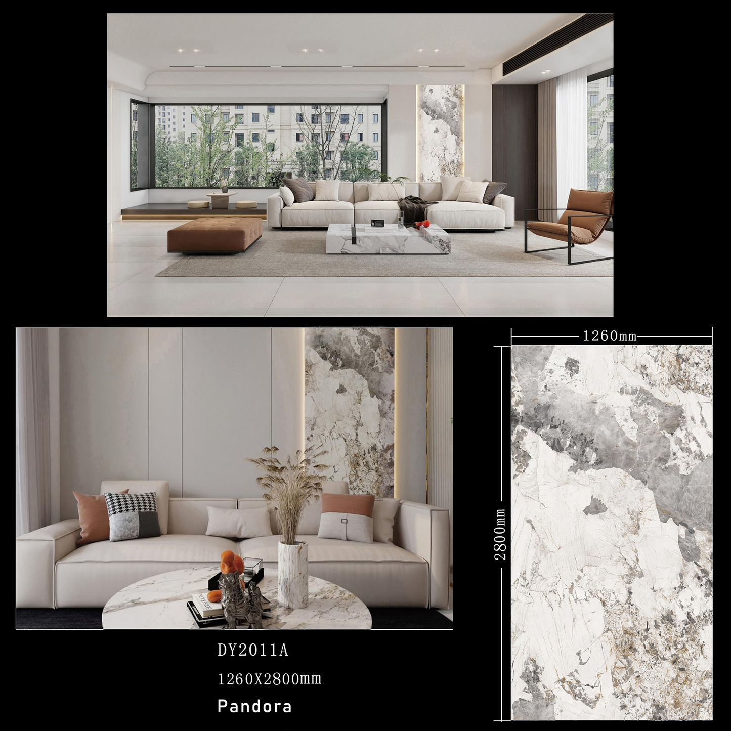 Pandora PVC Shower / Interior Decorative Wall Panel