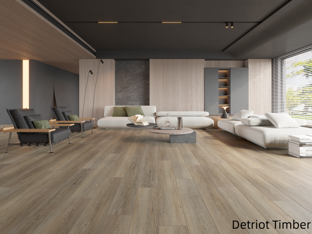 Detroit Timber Waterproof SPC Flooring