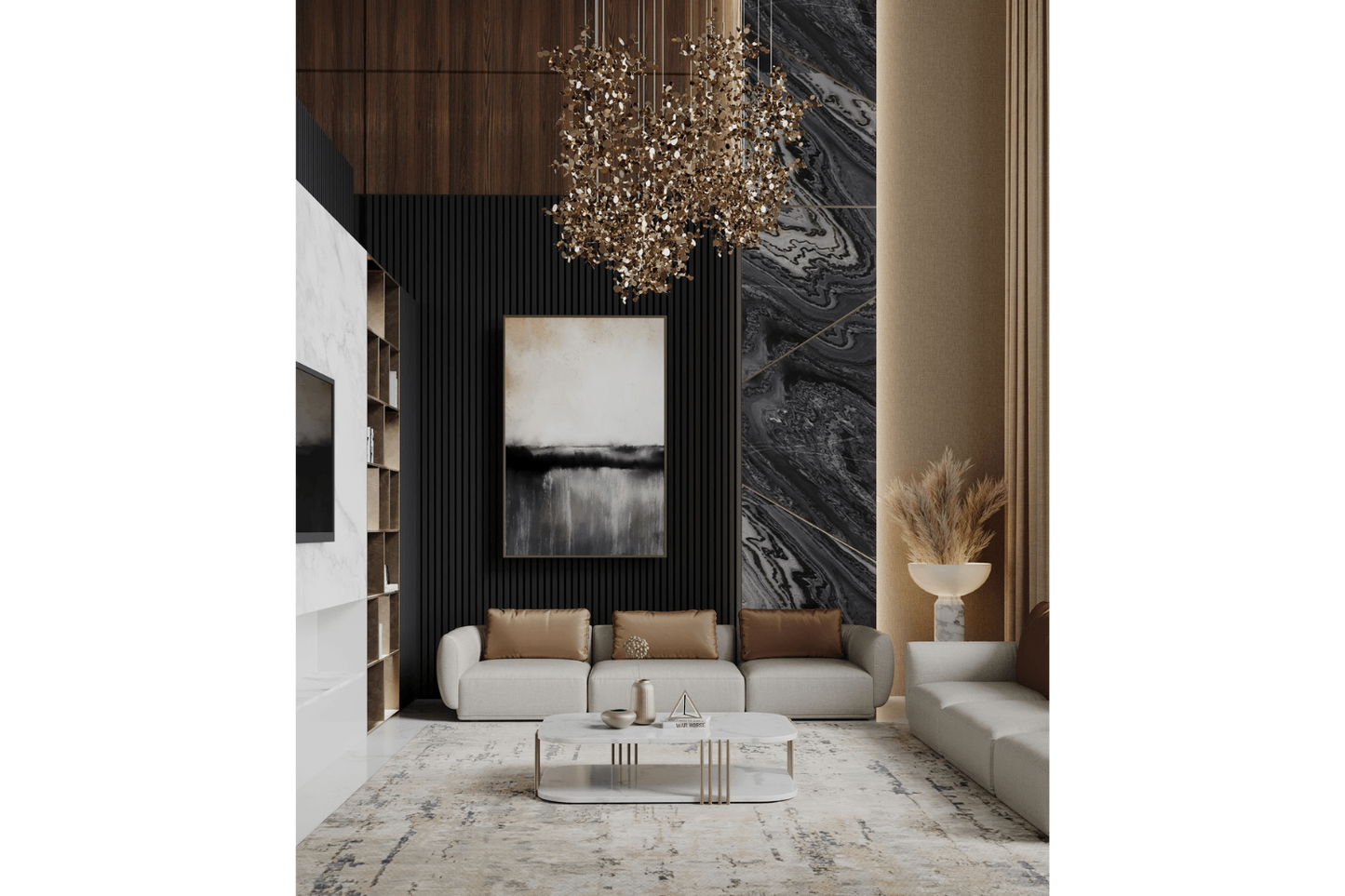 Elephant Grey Natural Marble Slab