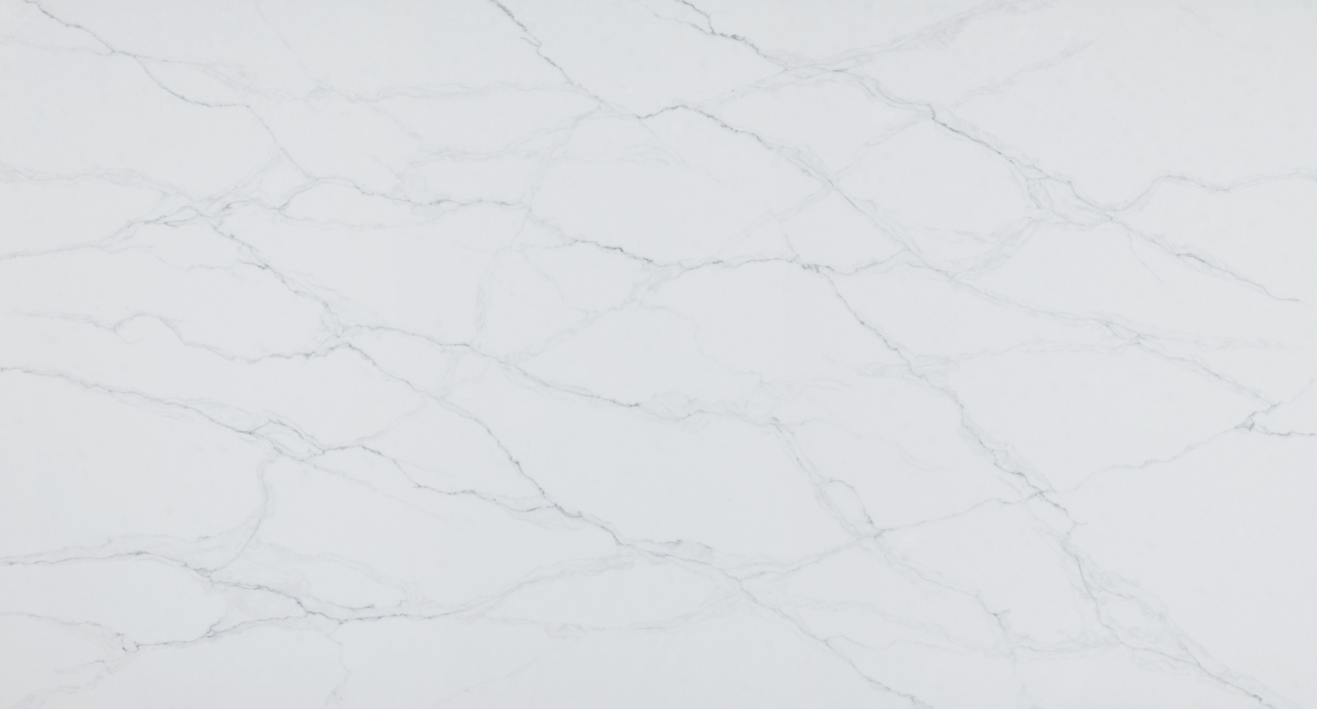 Truffle White Quartz Slab