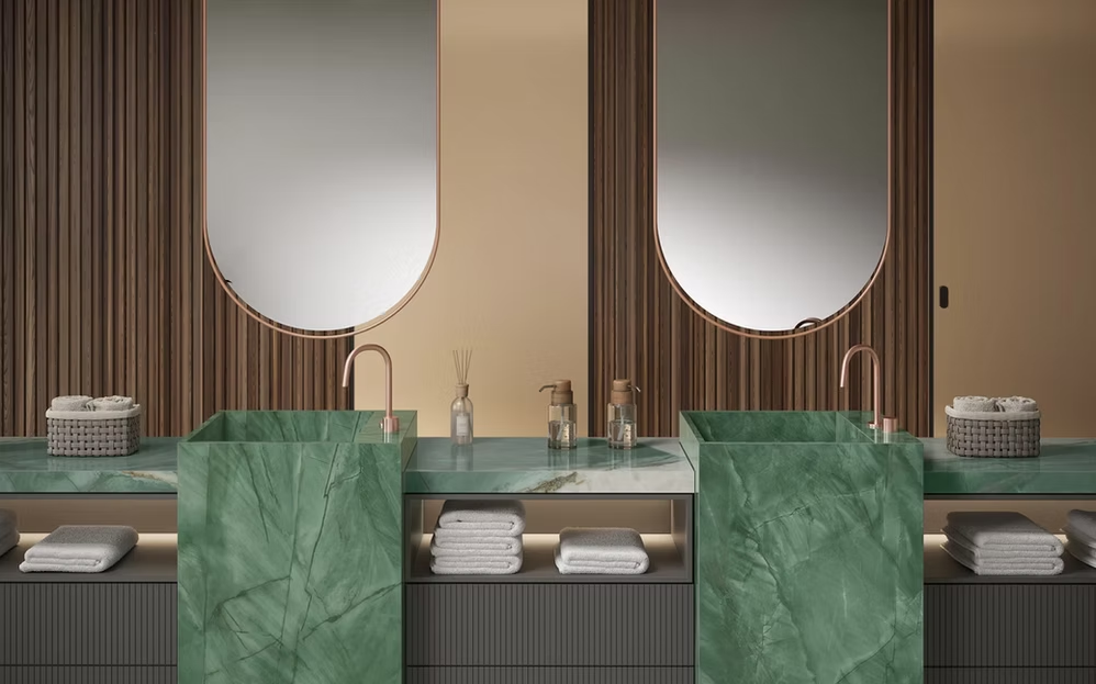 Atlas Plan PorcelainTop™ Exotic Green Porcelain Slab