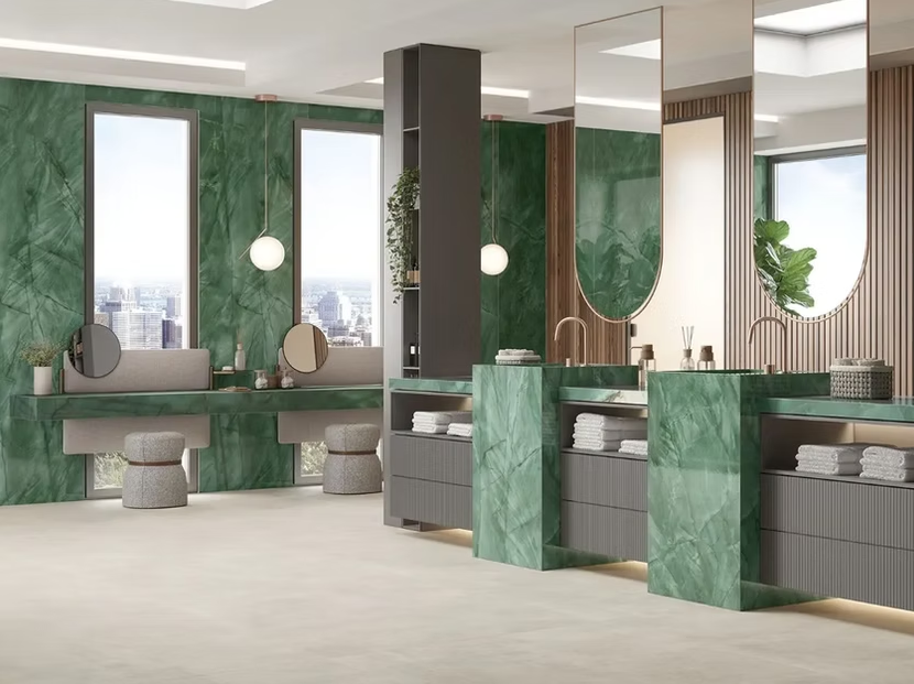 Atlas Plan PorcelainTop™ Exotic Green Porcelain Slab