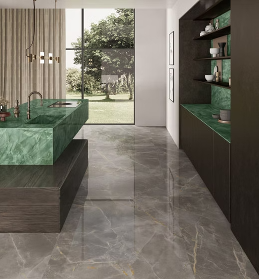 Atlas Plan PorcelainTop™ Exotic Green Porcelain Slab