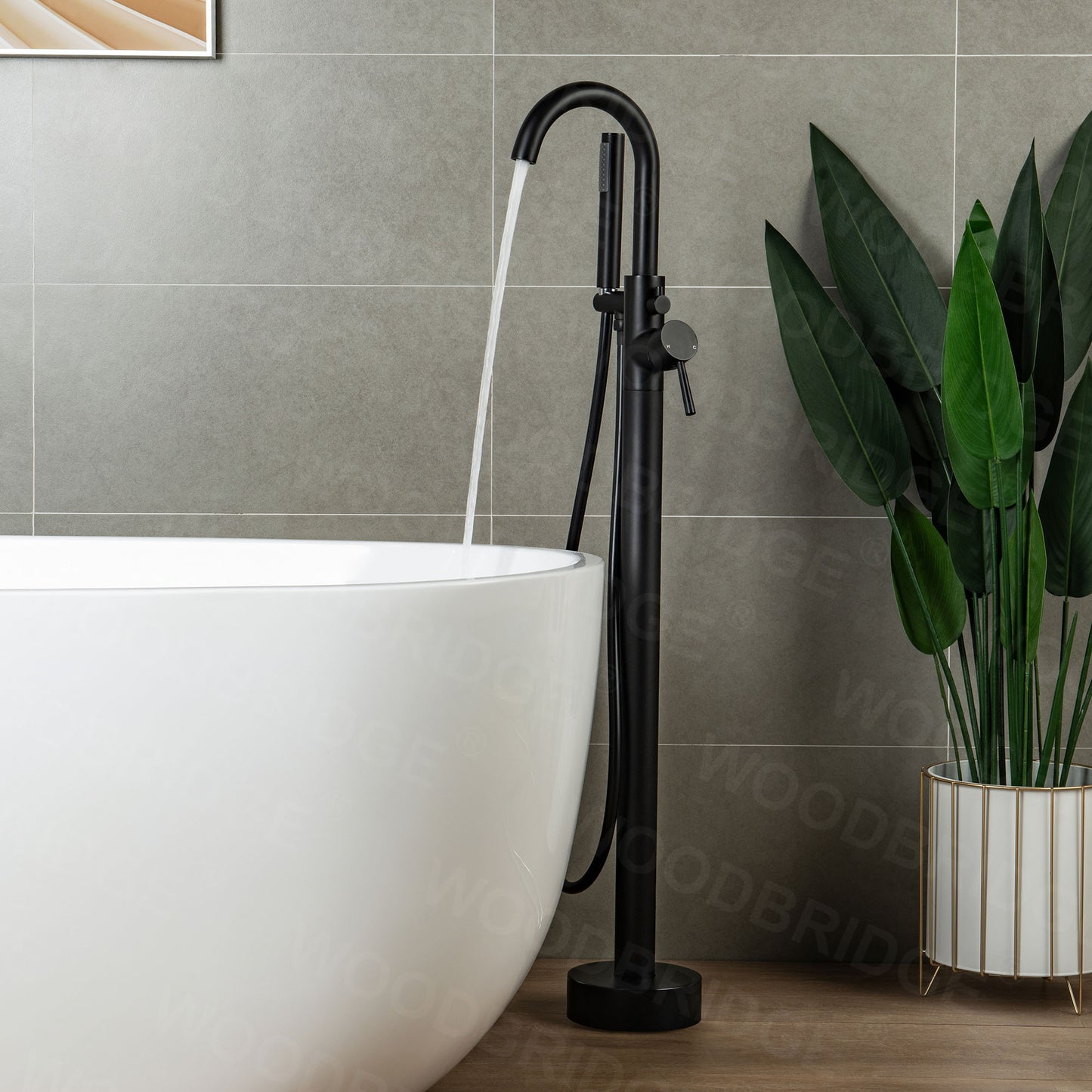 Azalea Freestanding Tub Faucet