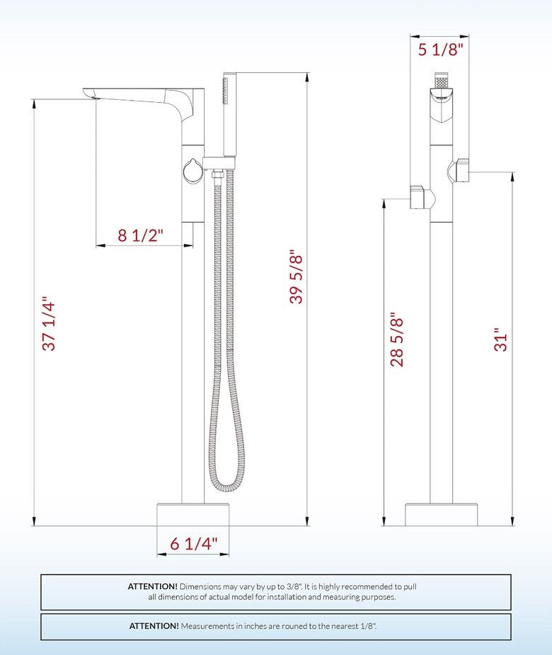 Gizeh Freestanding Tub Faucet