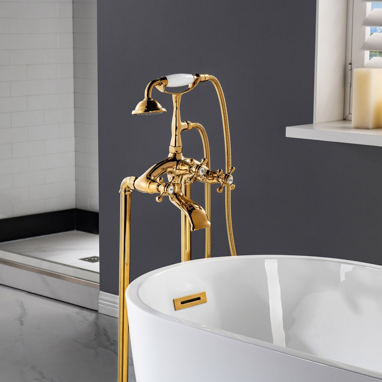 Hasina Freestanding Tub Faucet