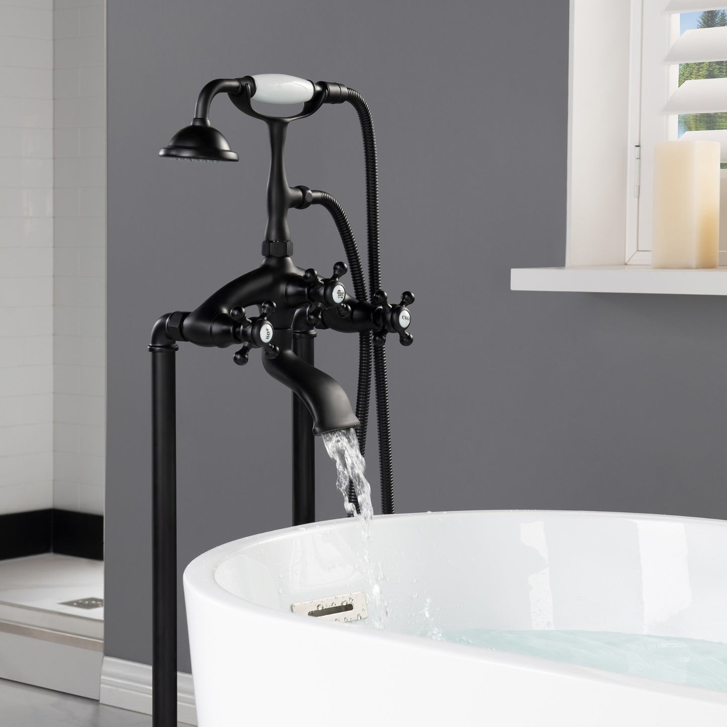 Hasina Freestanding Tub Faucet