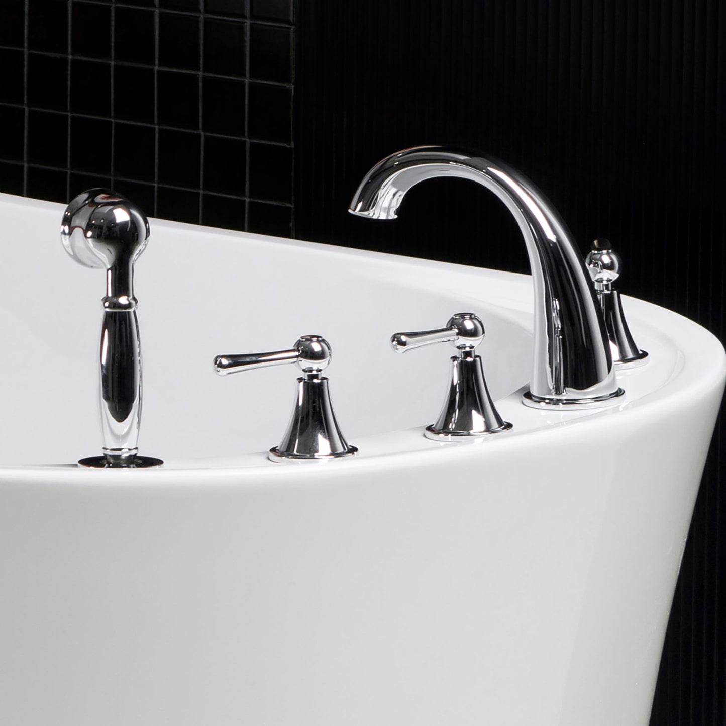 Hessa Deck Mouted Tub Faucet