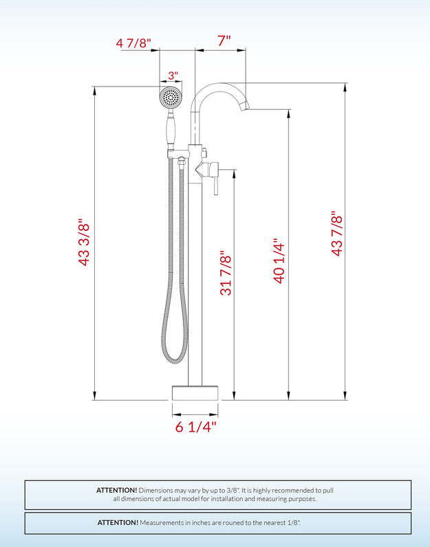 Fausta Freestanding Tub Faucet