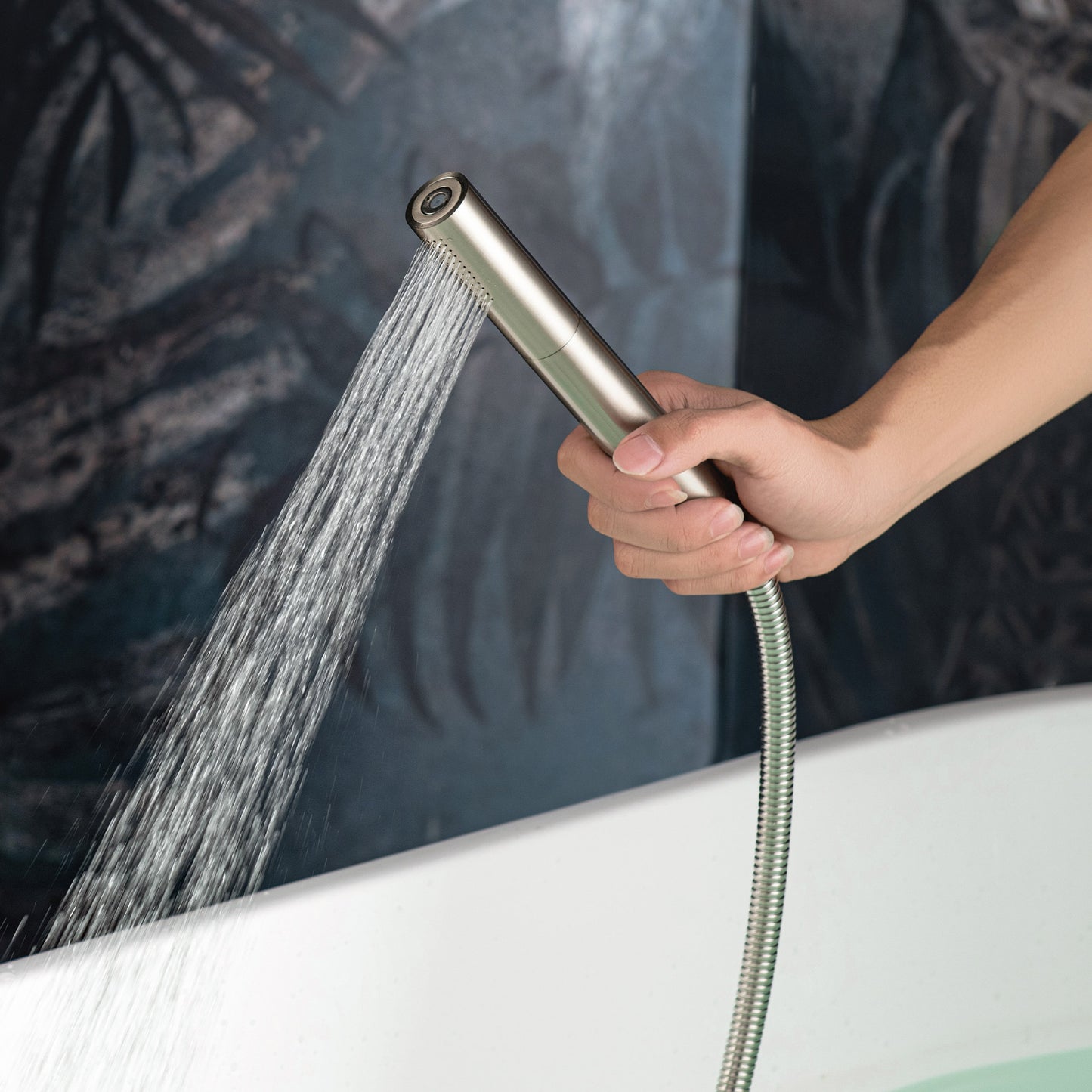 Willowleaf Freestanding Tub Faucet