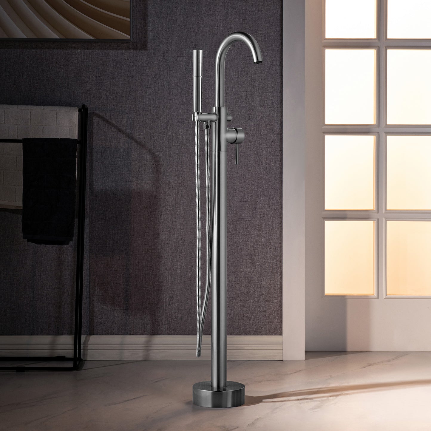 Willowleaf Freestanding Tub Faucet