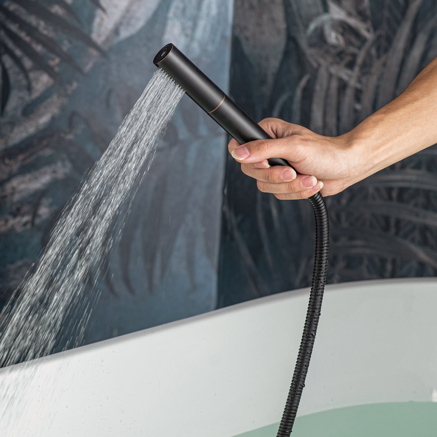 Willowleaf Freestanding Tub Faucet