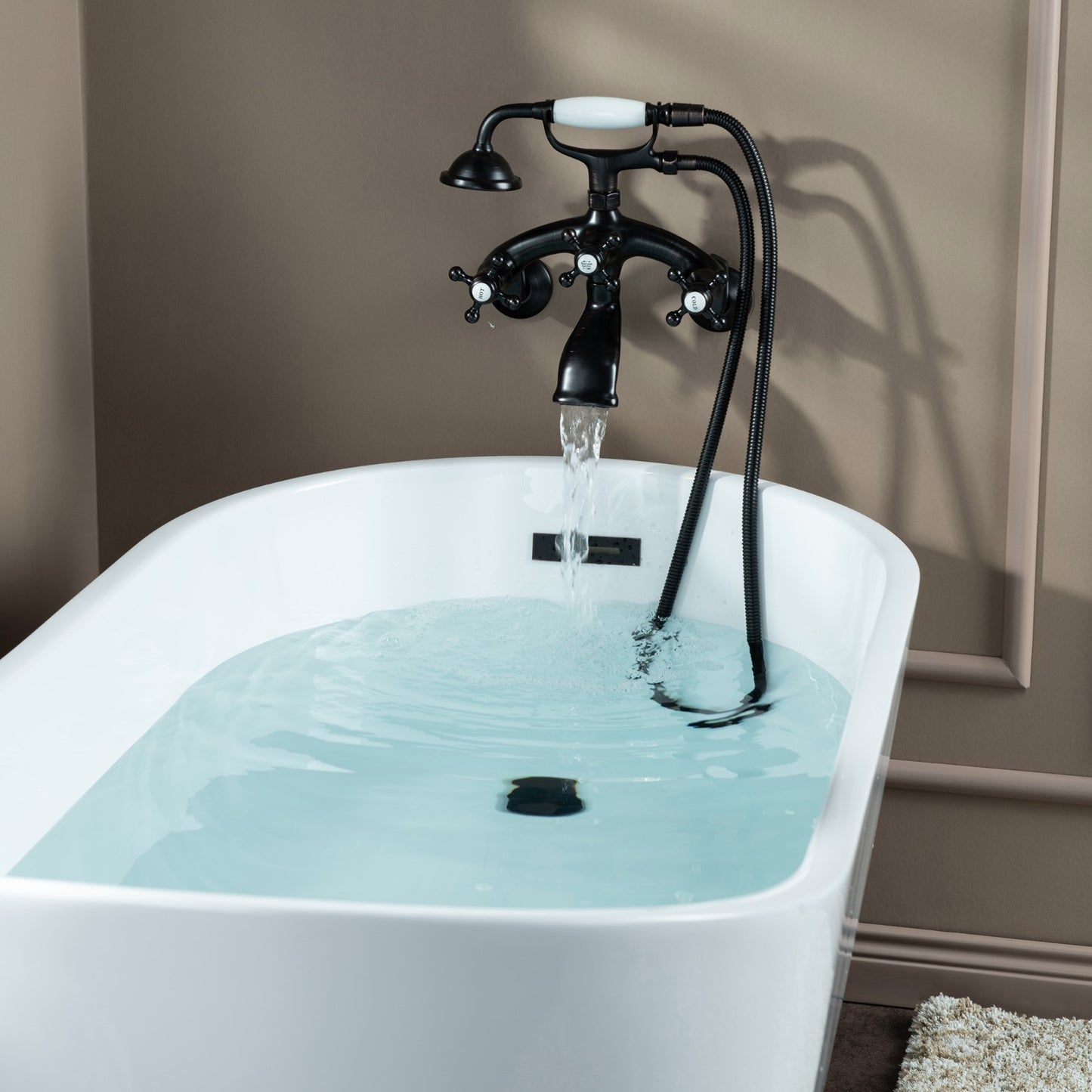 Ildri Wall Mounted Bathtub Faucet