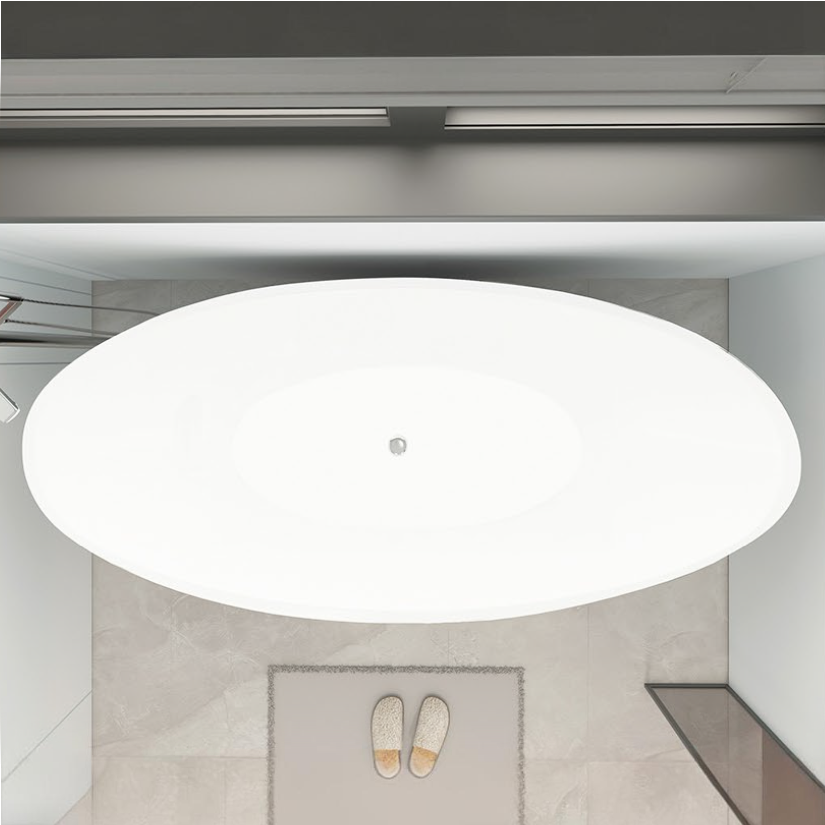 Pearl 59" Freestanding Bathtub