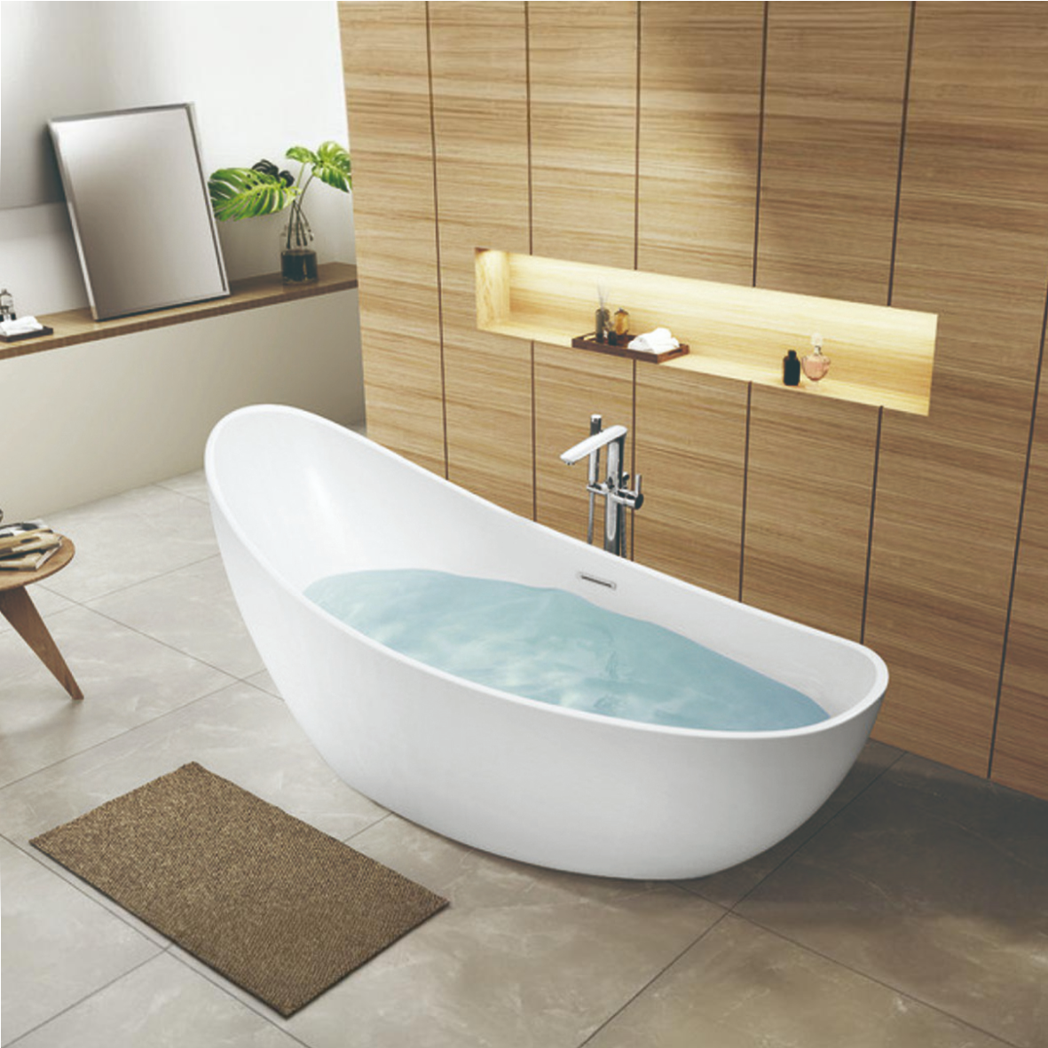 Ryann 74" Freestanding Bathtub