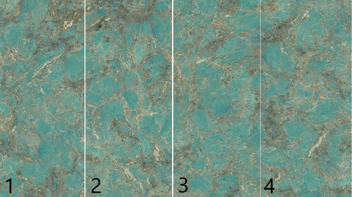 Atlas Concorde HybridSlab™ Amazzonite Rectified Porcelain Slab