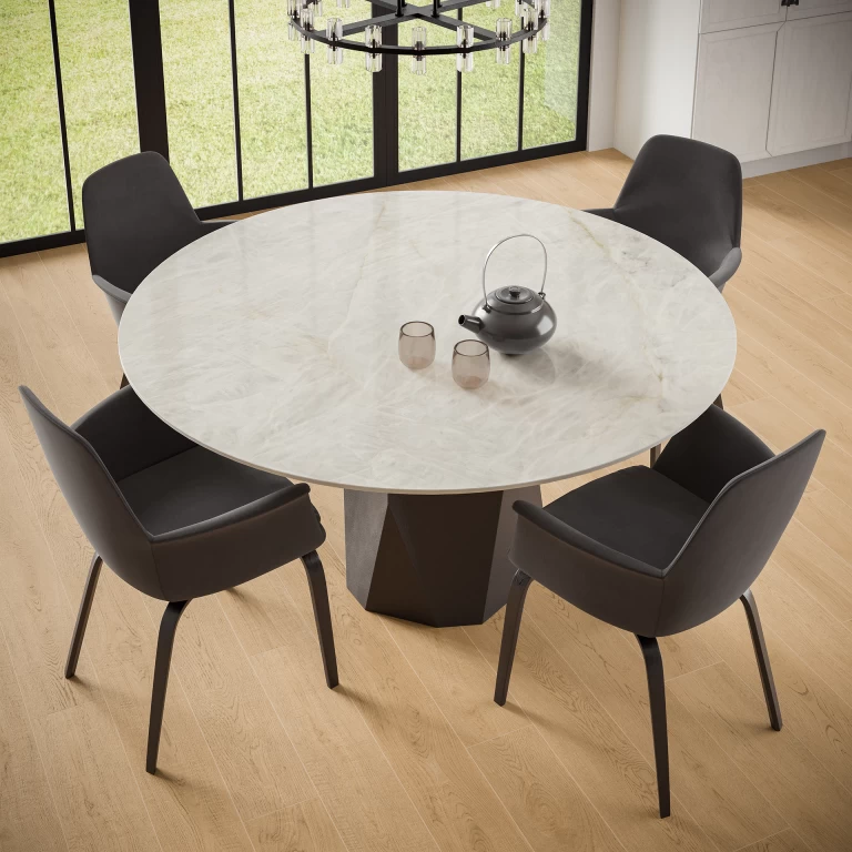 Atlas Concorde HybridSlab™ Crystal White Rectified Porcelain Slab