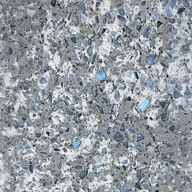 Sapphire Blue Quartz Slab