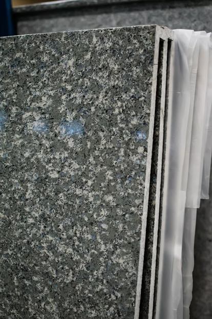 Sapphire Blue Quartz Slab