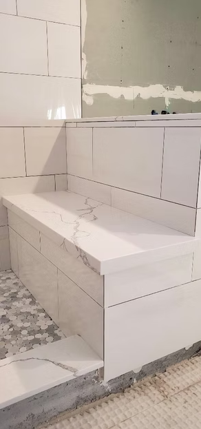 Calacatta Cielo Quartz Slab