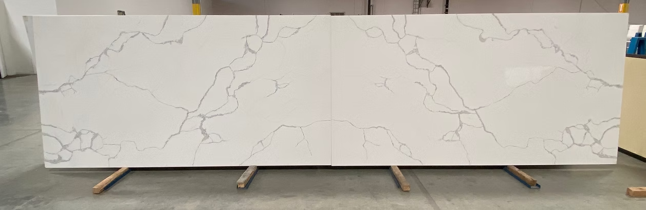 Calacatta Cielo Quartz Slab