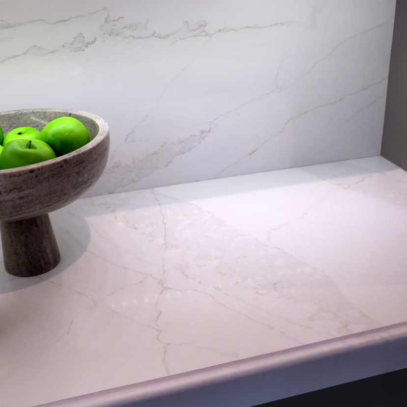 Calacatta Ria Quartz Slab