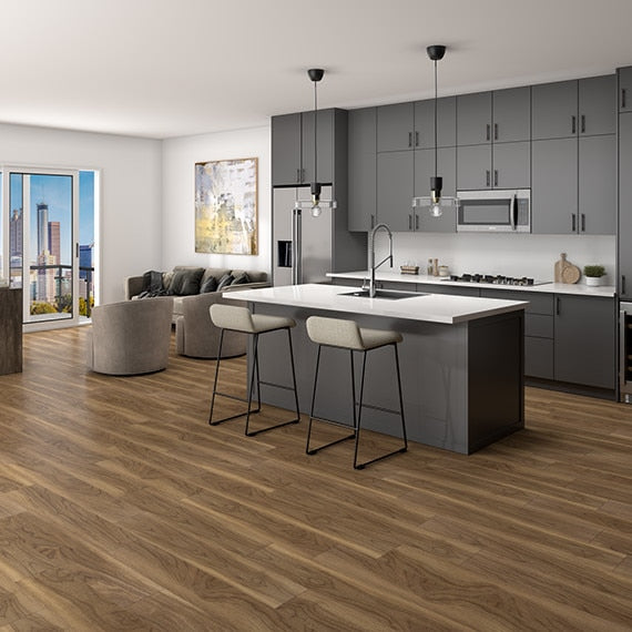 Harper's Place Rustic LVT Glue Down Flooring