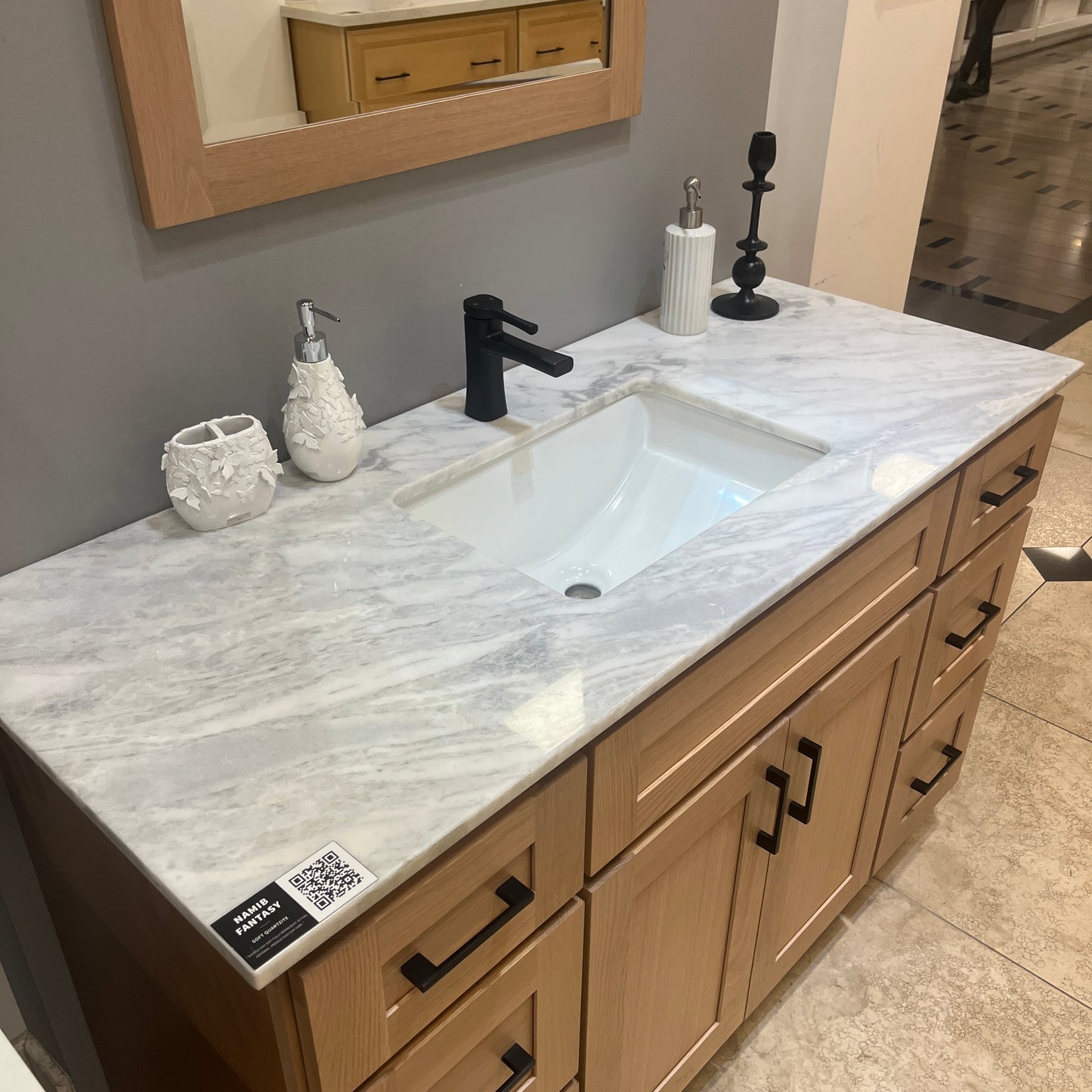Namib Fantasy Honed African Quartzite Slab