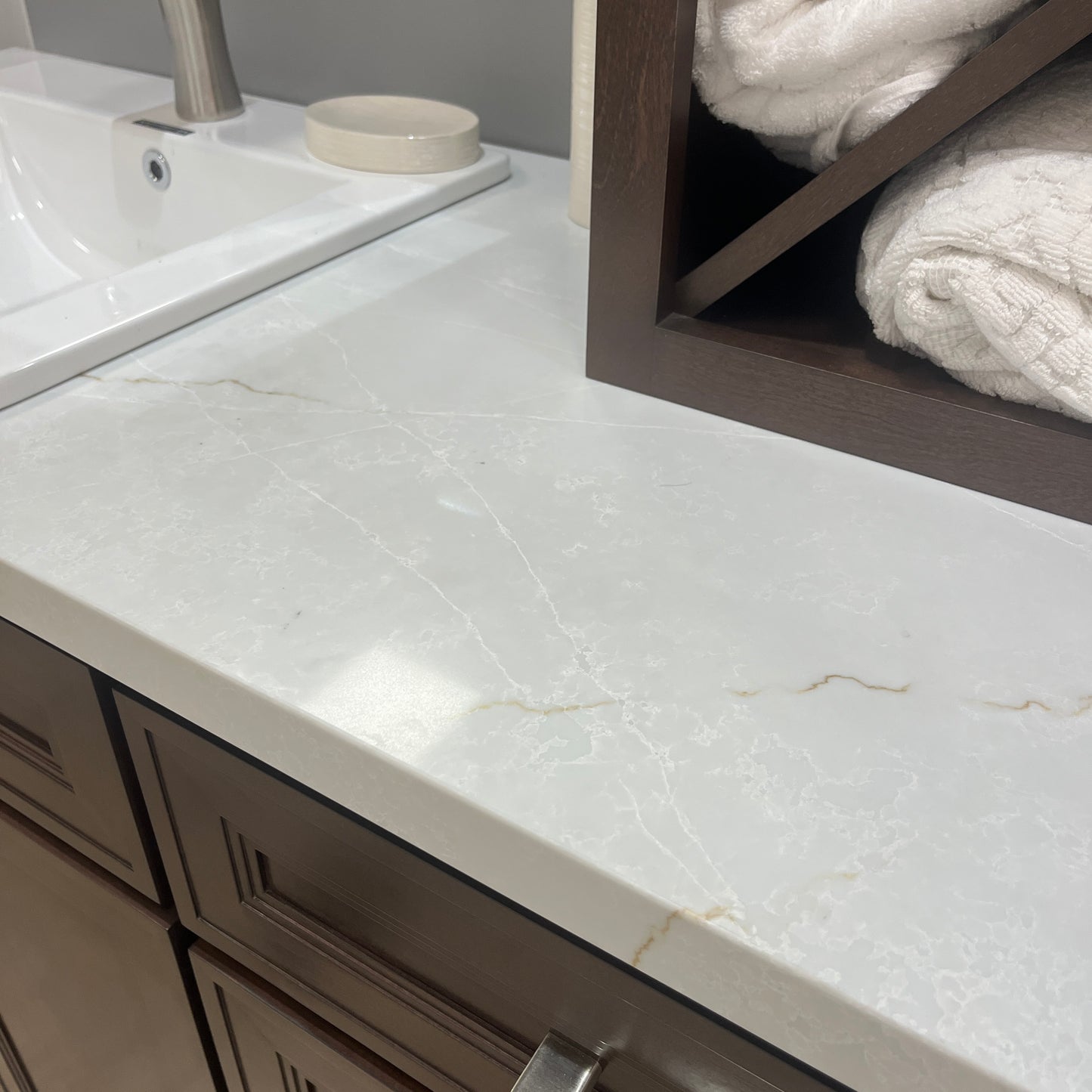 Golden Royal Quartz Slab