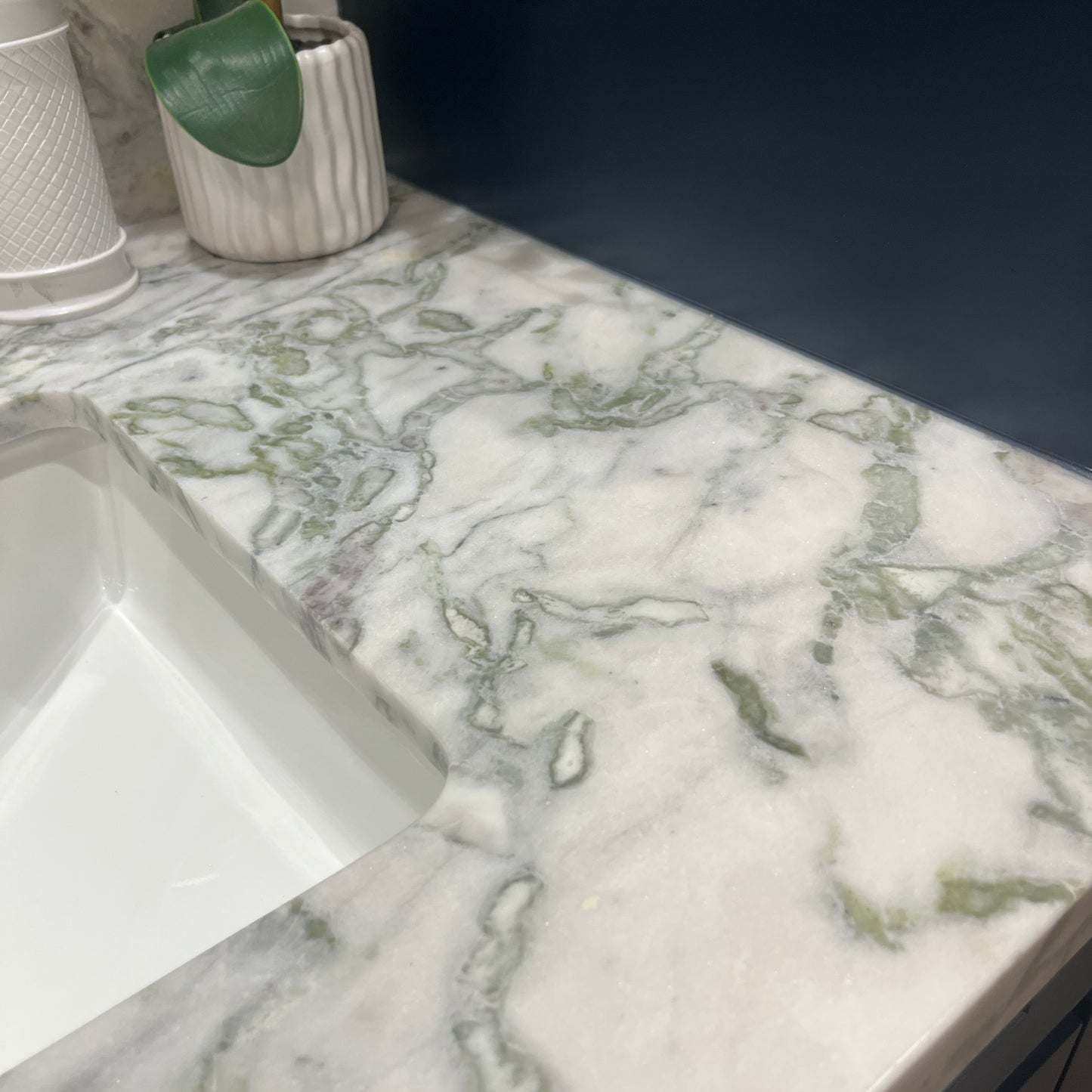 Bianco Palomino Natural Marble Slab