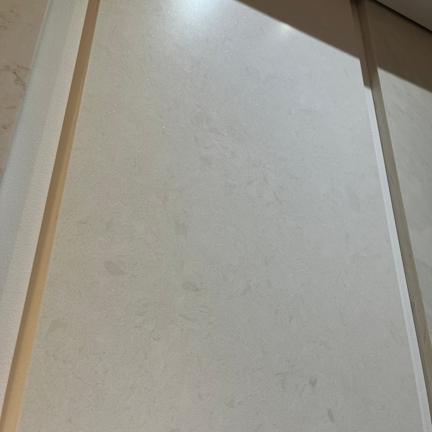 Stratus White Quartz Slab