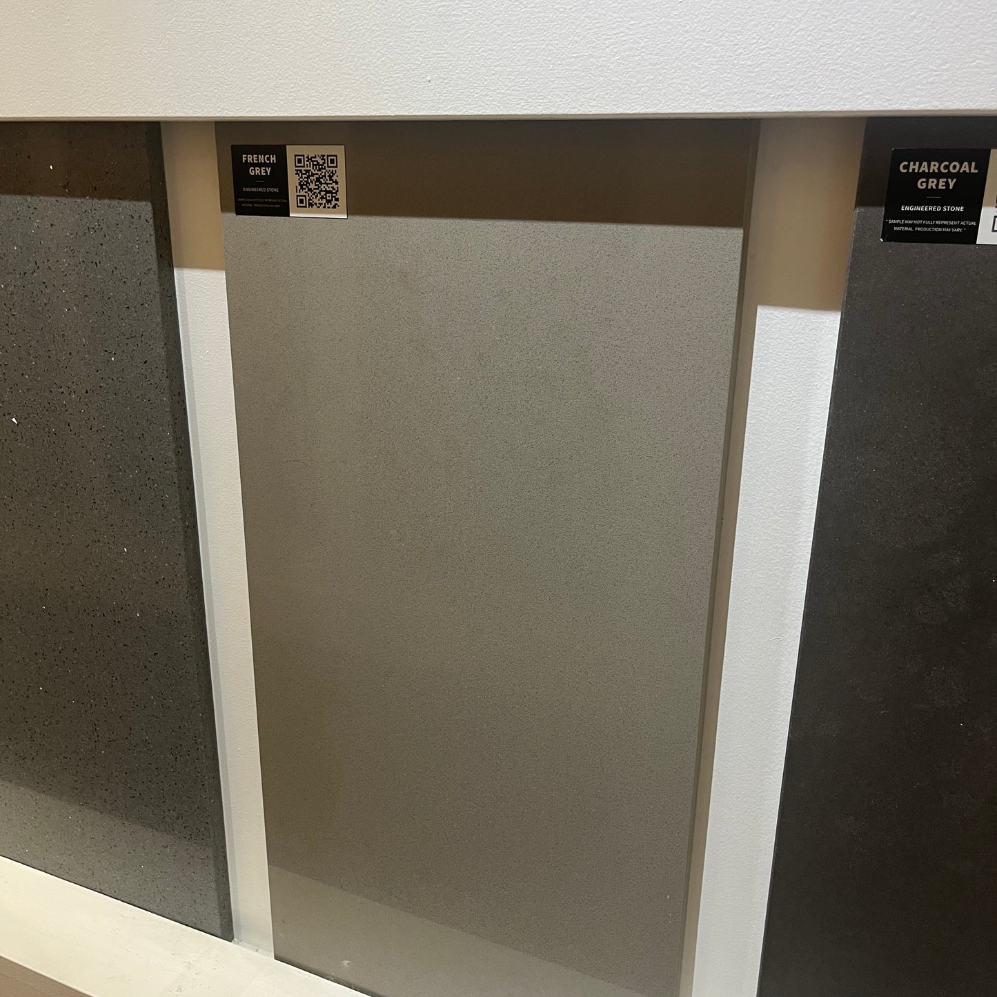 French Grey Quartz Slab