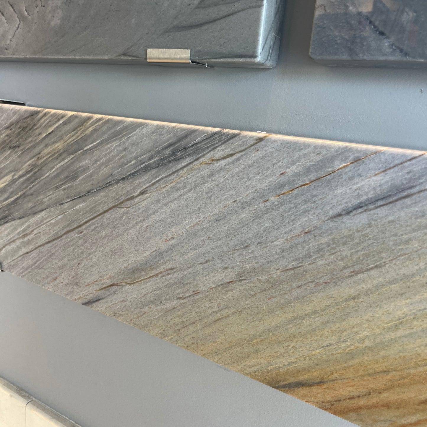 Aurora Blue Quartzite Slab