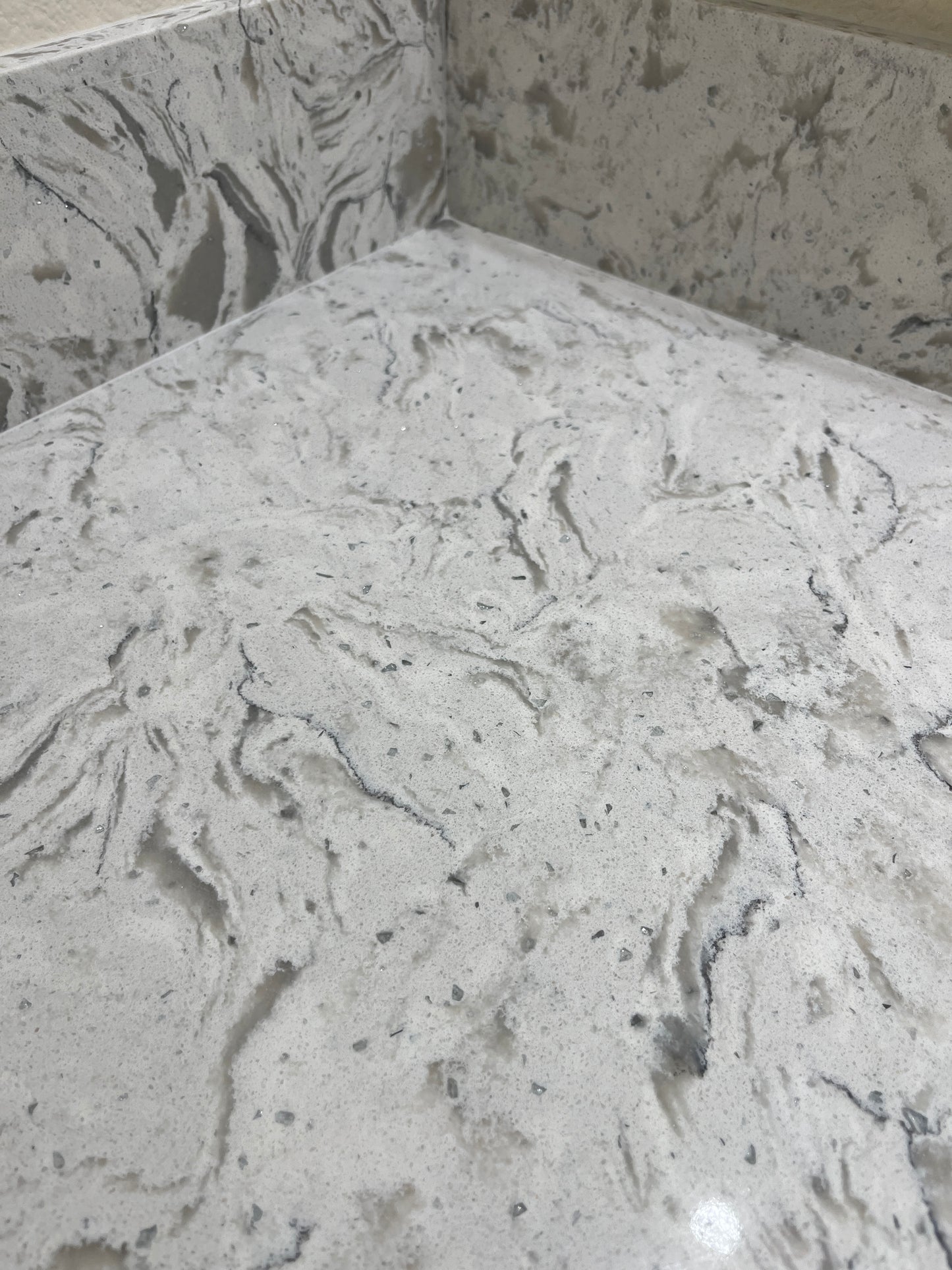 White Cloud Quartz Slab
