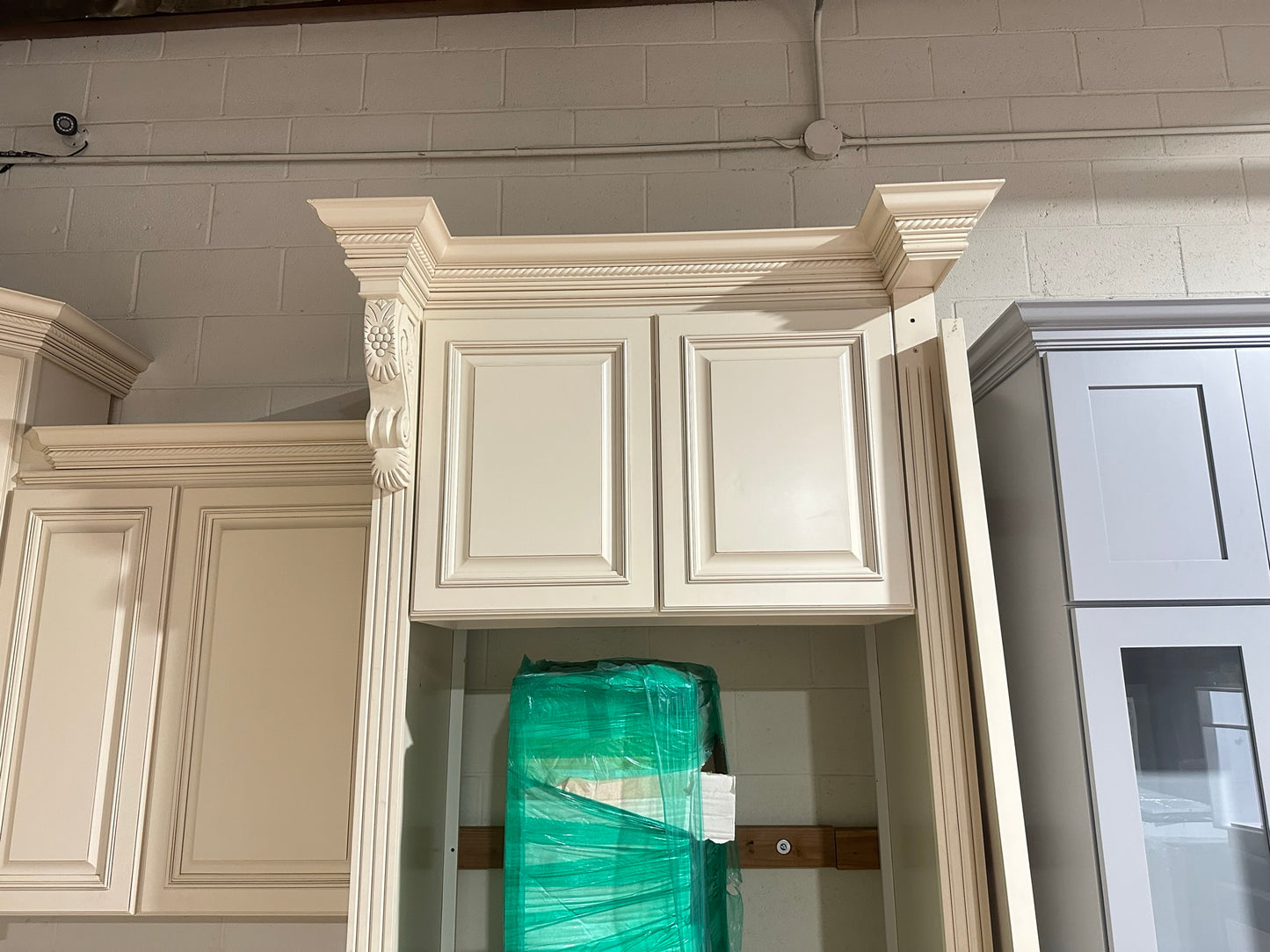 Ivory White Raised Panel
