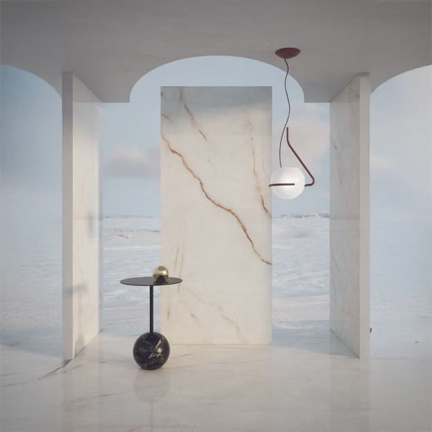 Atlas Concorde HybridSlab™ Ice Crystal Rectified Porcelain Slab