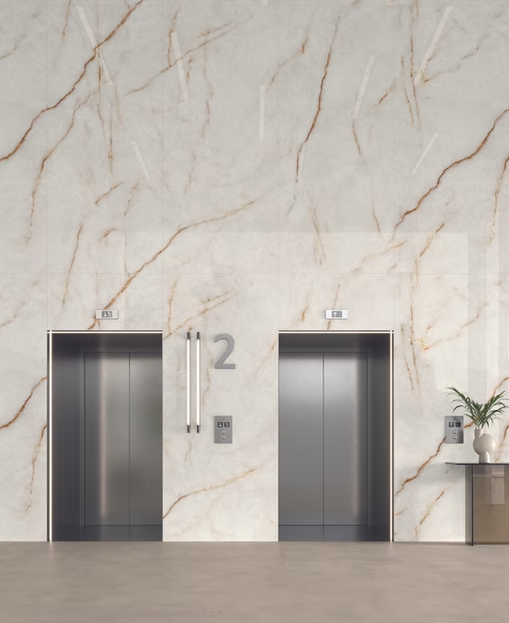 Atlas Concorde HybridSlab™ Ice Crystal Rectified Porcelain Slab