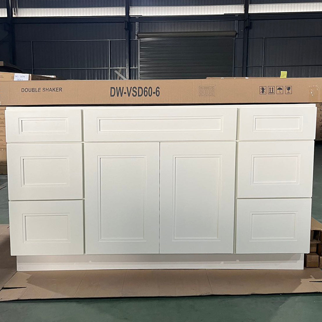 White Double Shaker (Bathroom Vanity Only)