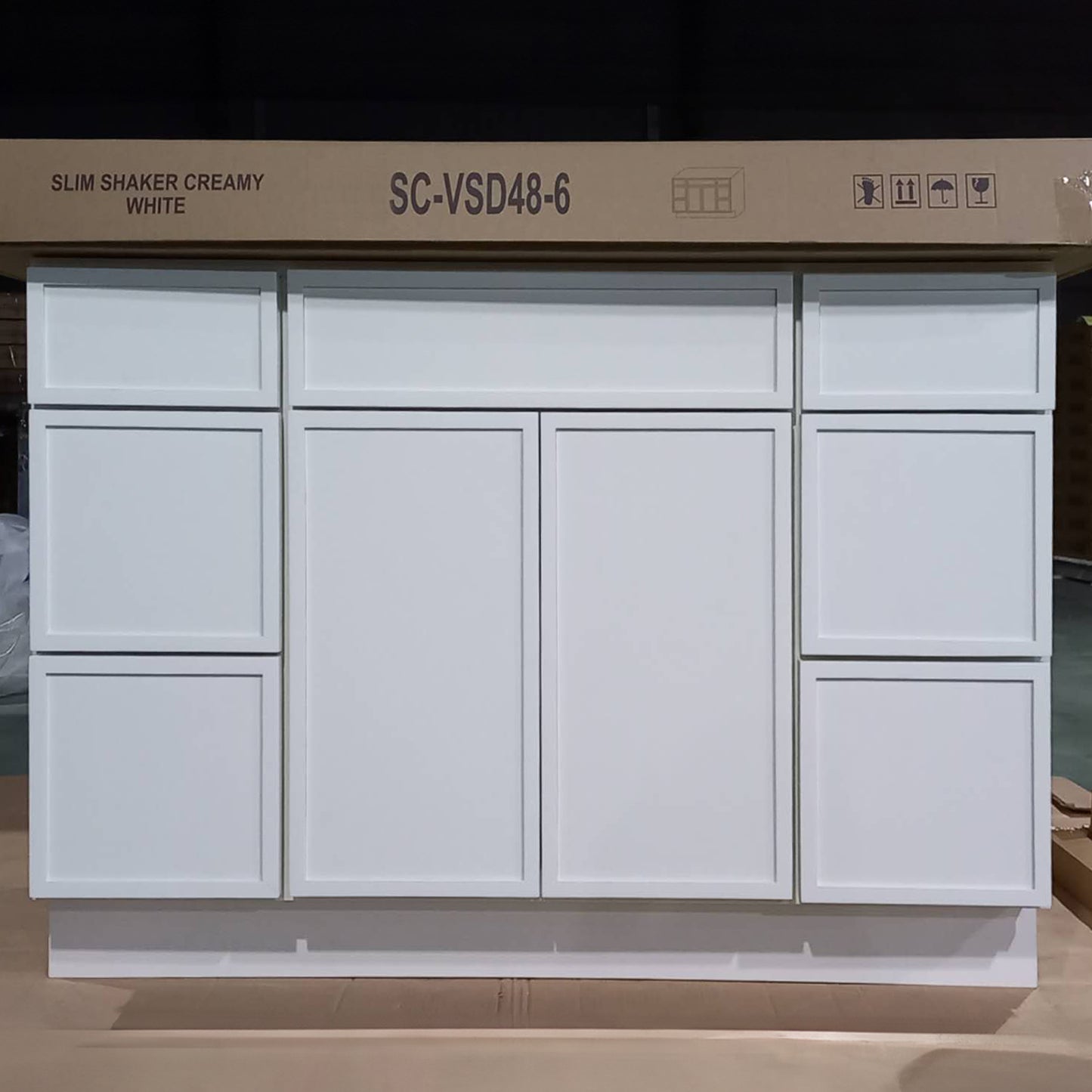 Cream Slim Shaker (Bathroom Vanity Only)