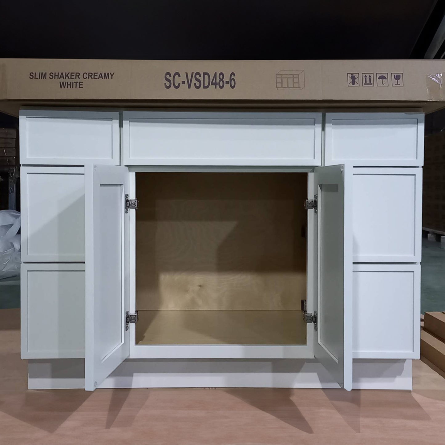 Cream Slim Shaker (Bathroom Vanity Only)