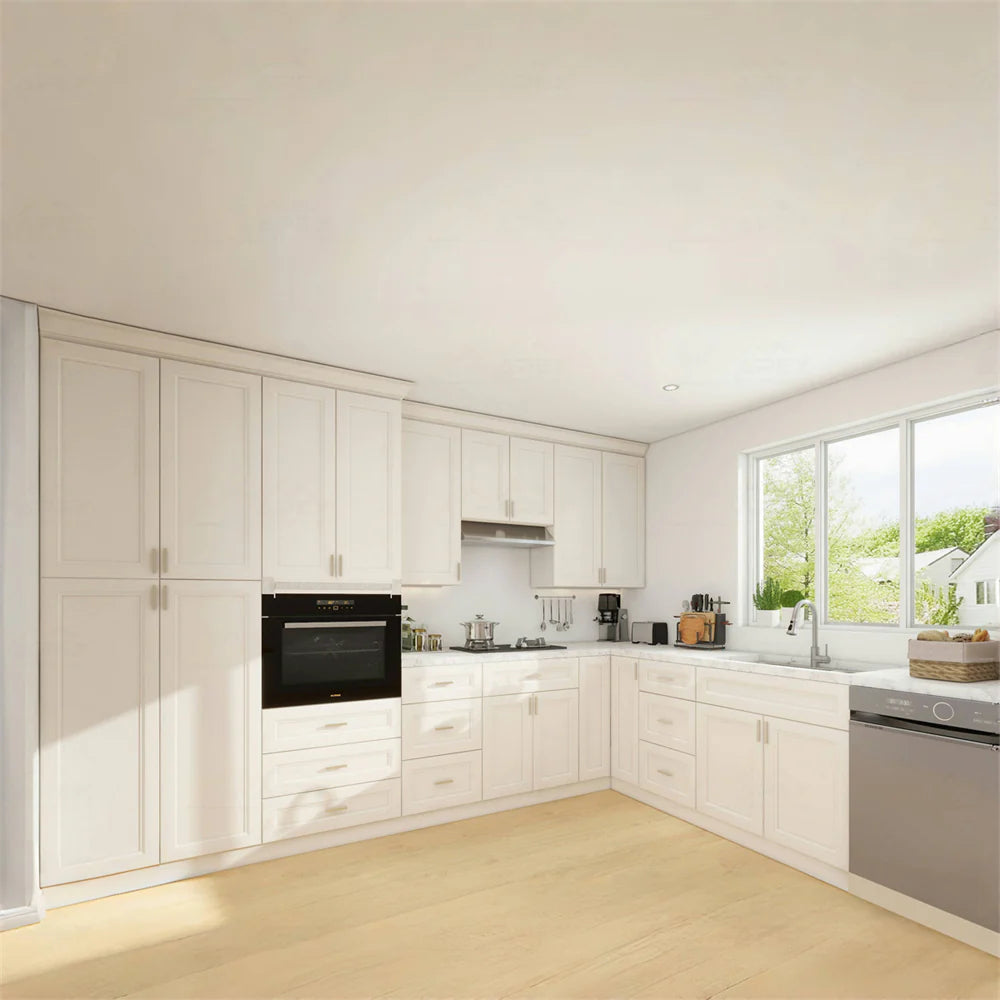 Alton Ivory White Double Shaker