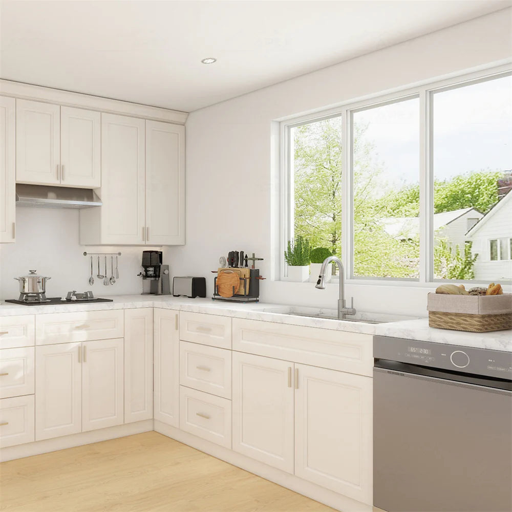 Alton Ivory White Double Shaker