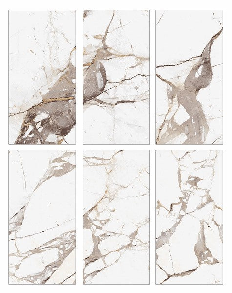 Juliet White Grande Ceramic Tile