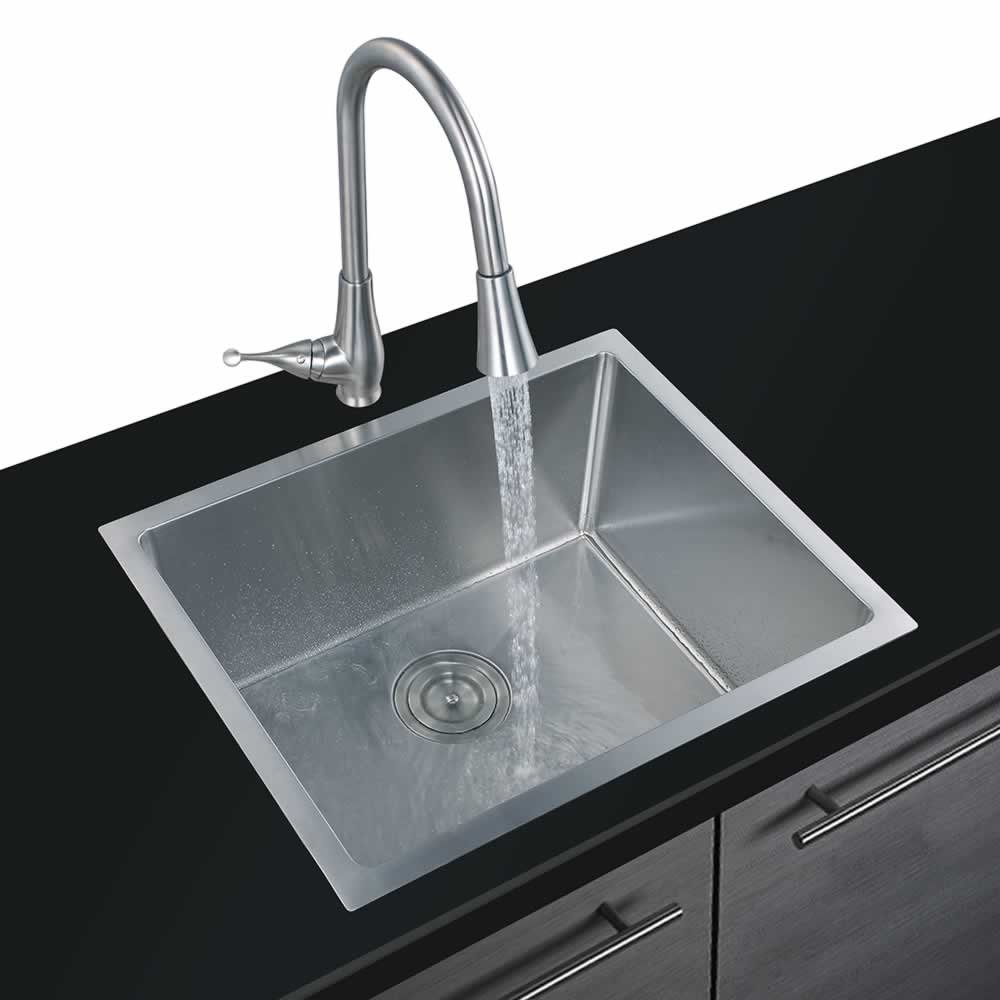 Jedediah 22" Stainless Steel Undermount Kitchen Sink