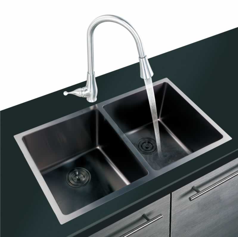 Joshua 32" Stainless Steel Undermount Double Basin Kitchen Sink
