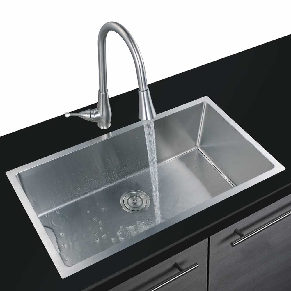Horatio 33" Stainless Steel Undermount Kitchen Sink