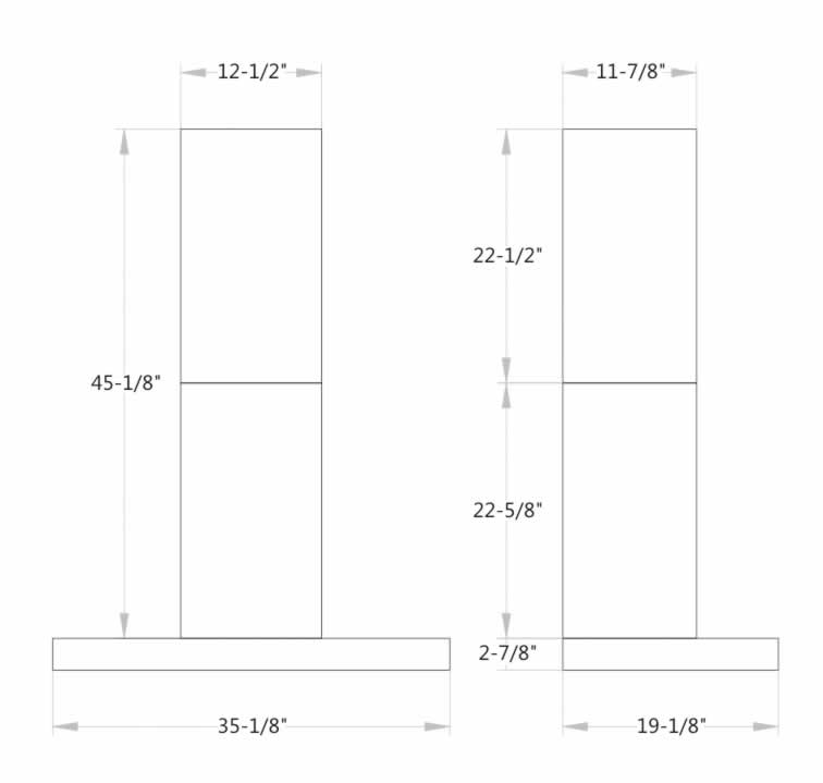 Luther Range Hood 35-1/8"W